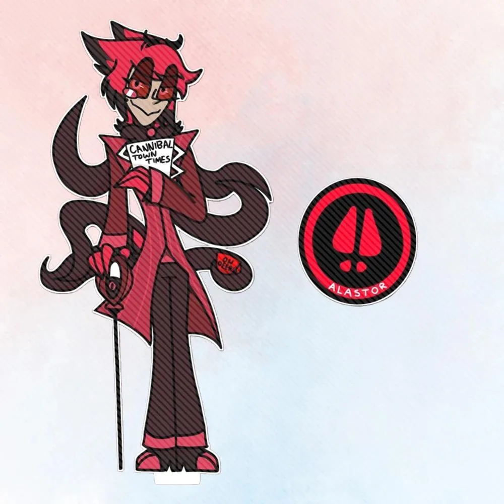 For Alastor Husk Vox Sir Pentious Anime Peripheral Mica Standee Model Festival Desktop Mô Hình Đứng Standee Anime, In 2 Mặt, Cao 6cm, Trang Trí Decor Bàn Học 4 For Alastor Husk Vox Sir Pentious Anime Peripheral Mica Standee Model Festival Desktop Mô Hình Đứng Standee Anime, In 2 Mặt, Cao 6cm, Trang Trí Decor Bàn Học - Ảnh 4