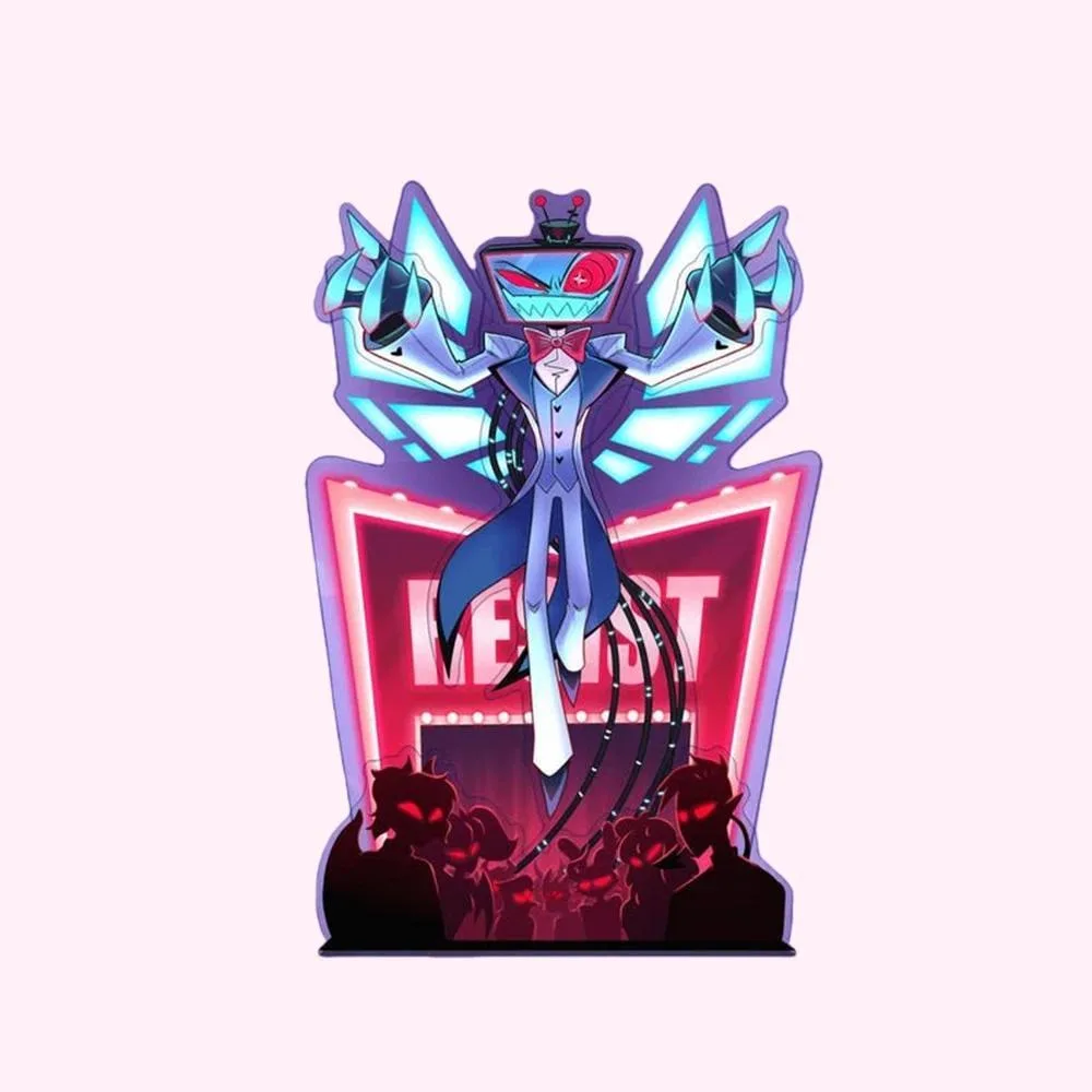 For Alastor Vox Charlie Morningstar Vaggie Transparent Micamica Standee Model Mô Hình Đứng Standee Anime, In 2 Mặt, Cao 6cm, Trang Trí Decor Bàn Học 2 For Alastor Vox Charlie Morningstar Vaggie Transparent Micamica Standee Model Mô Hình Đứng Standee Anime, In 2 Mặt, Cao 6cm, Trang Trí Decor Bàn Học - Ảnh 2