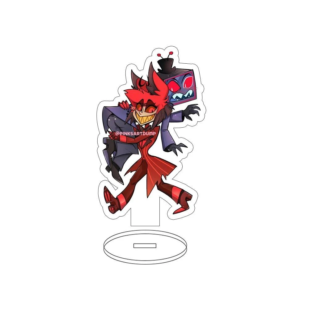 For Alastor Vox Charlie Morningstar Vaggie Transparent Micamica Standee Model Mô Hình Đứng Standee Anime, In 2 Mặt, Cao 6cm, Trang Trí Decor Bàn Học 3 For Alastor Vox Charlie Morningstar Vaggie Transparent Micamica Standee Model Mô Hình Đứng Standee Anime, In 2 Mặt, Cao 6cm, Trang Trí Decor Bàn Học - Ảnh 3