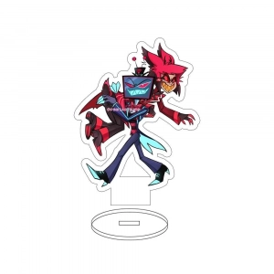 For Alastor Vox Charlie Morningstar Vaggie Transparent Micamica Standee Model Mô Hình Đứng Standee Anime, In 2 Mặt, Cao 6cm, Trang Trí Decor Bàn Học