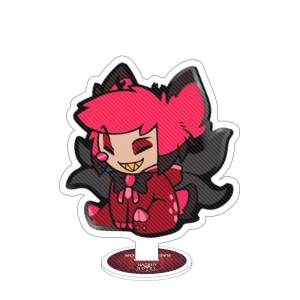 For Alastor Vox Husk Lucifer Mica Standee Modeldesk Ornament Cute Anime Peripheral Mô Hình Đứng Standee Anime, In 2 Mặt, Cao 6cm, Trang Trí Decor Bàn Học
