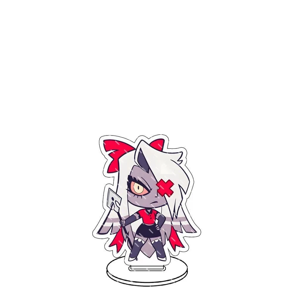 For Anime Character Acrylic Standee Charlie Morningstar Vaggie Alastor Niffty Lucifer Mô Hình Đứng Standee Anime, In 2 Mặt, Cao 6cm, Trang Trí Decor Bàn Học 4 For Anime Character Acrylic Standee Charlie Morningstar Vaggie Alastor Niffty Lucifer Mô Hình Đứng Standee Anime, In 2 Mặt, Cao 6cm, Trang Trí Decor Bàn Học - Ảnh 4