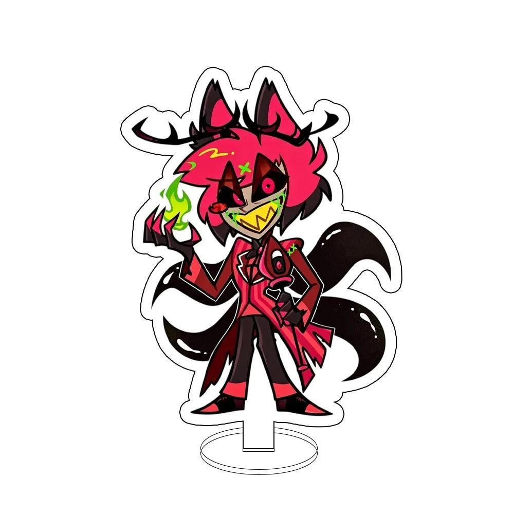 For Anime Vox Alastor Lucifer Morningstar Q Version Mica Standee Modeldesktop Ornament Cute Mô Hình Đứng Standee Anime, In 2 Mặt, Cao 6cm, Trang Trí Decor Bàn Học 2 For Anime Vox Alastor Lucifer Morningstar Q Version Mica Standee Modeldesktop Ornament Cute Mô Hình Đứng Standee Anime, In 2 Mặt, Cao 6cm, Trang Trí Decor Bàn Học - Ảnh 2