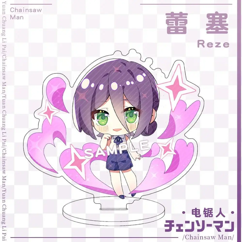 For Chainsaw Man Hayakawa Aki Makima Reze Denji Anime Peripherals Standee Model Micacustom Mô Hình Đứng Standee Anime, In 2 Mặt, Cao 6cm, Trang Trí Decor Bàn Học 3 For Chainsaw Man Hayakawa Aki Makima Reze Denji Anime Peripherals Standee Model Micacustom Mô Hình Đứng Standee Anime, In 2 Mặt, Cao 6cm, Trang Trí Decor Bàn Học - Ảnh 3