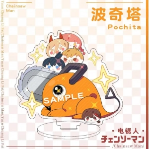 For Chainsaw Man Hayakawa Aki Makima Reze Denji Anime Peripherals Standee Model Micacustom Mô Hình Đứng Standee Anime,  In 2 Mặt, Cao 6cm, Trang Trí Decor Bàn Học