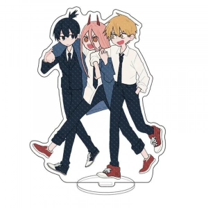 For Chainsaw Man Reze Denji Makima Power Hayakawa Aki Pochita Cute Anime Peripherals Mô Hình Đứng Standee Anime,  In 2 Mặt, Cao 6cm, Trang Trí Decor Bàn Học