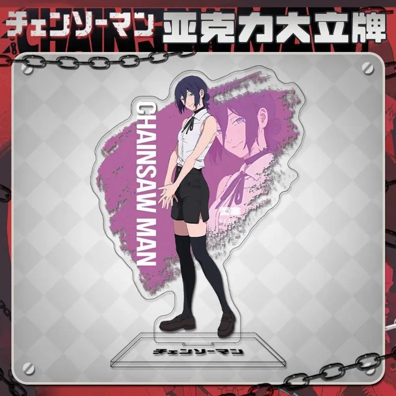 For Chainsaw Man Reze Makima Pochita Kobeni Power Anime Peripherals Mica Standee Model Mô Hình Đứng Standee Anime, In 2 Mặt, Cao 6cm, Trang Trí Decor Bàn Học 4 For Chainsaw Man Reze Makima Pochita Kobeni Power Anime Peripherals Mica Standee Model Mô Hình Đứng Standee Anime, In 2 Mặt, Cao 6cm, Trang Trí Decor Bàn Học - Ảnh 4