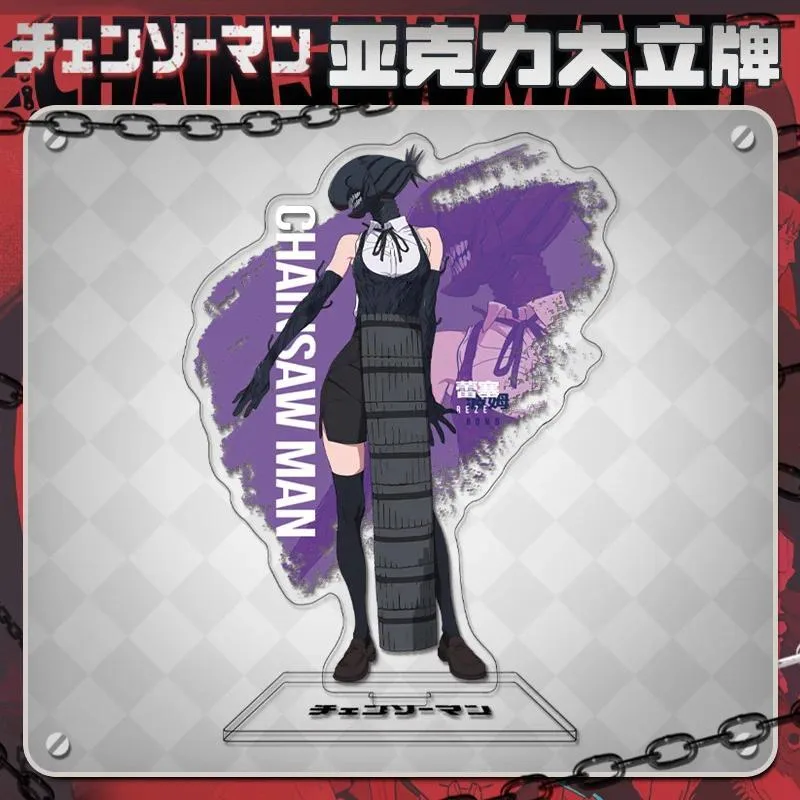 For Chainsaw Man Reze Makima Pochita Kobeni Power Anime Peripherals Mica Standee Model Mô Hình Đứng Standee Anime, In 2 Mặt, Cao 6cm, Trang Trí Decor Bàn Học 5 For Chainsaw Man Reze Makima Pochita Kobeni Power Anime Peripherals Mica Standee Model Mô Hình Đứng Standee Anime, In 2 Mặt, Cao 6cm, Trang Trí Decor Bàn Học - Ảnh 5