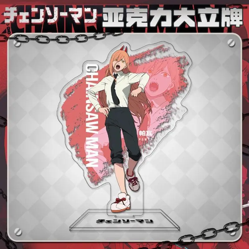 For Chainsaw Man Reze Makima Pochita Kobeni Power Anime Peripherals Mica Standee Model Mô Hình Đứng Standee Anime, In 2 Mặt, Cao 6cm, Trang Trí Decor Bàn Học 6 For Chainsaw Man Reze Makima Pochita Kobeni Power Anime Peripherals Mica Standee Model Mô Hình Đứng Standee Anime, In 2 Mặt, Cao 6cm, Trang Trí Decor Bàn Học - Ảnh 6