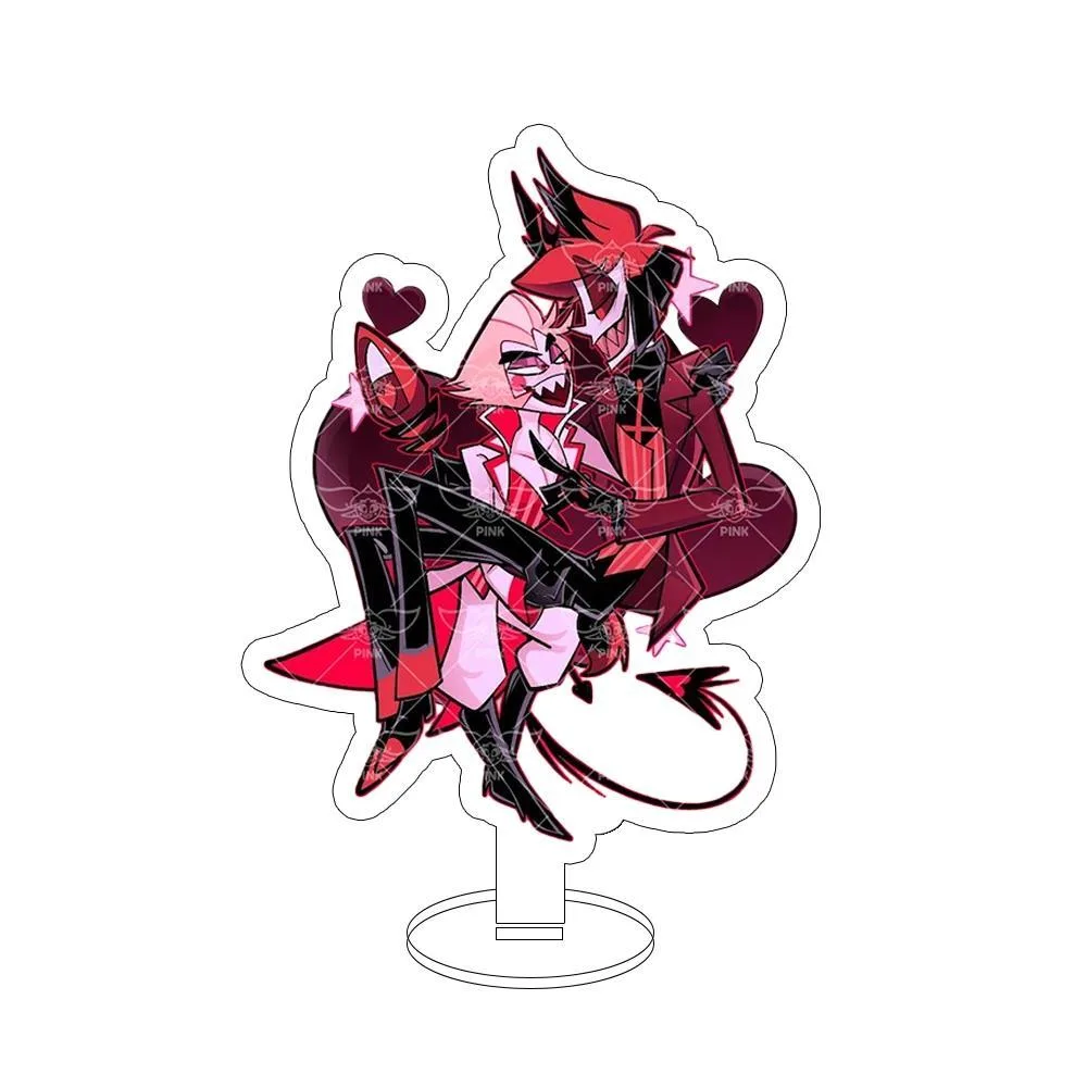 For Husk Alastor Vox Lucifer Mica Standee Modelgood Looking Mô Hình Đứng Standee Anime, In 2 Mặt, Cao 6cm, Trang Trí Decor Bàn Học 2 For Husk Alastor Vox Lucifer Mica Standee Modelgood Looking Mô Hình Đứng Standee Anime, In 2 Mặt, Cao 6cm, Trang Trí Decor Bàn Học - Ảnh 2