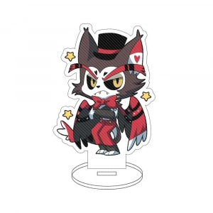 For Husk Vox Sir Pentious Blitzø Loona Anime Peripherals Mica Standee Modeldesktop Ornament Mô Hình Đứng Standee Anime, In 2 Mặt, Cao 6cm, Trang Trí Decor Bàn Học