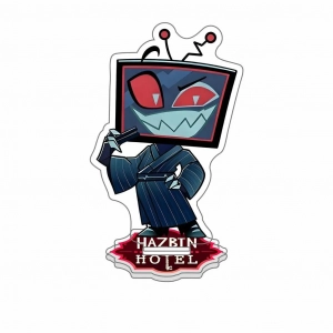 For Niffty Vox Husk Charlie Morningstar Vaggie Anime Peripherals Transparent Micamica Standee Mô Hình Đứng Standee Anime,  In 2 Mặt, Cao 6cm, Trang Trí Decor Bàn Học
