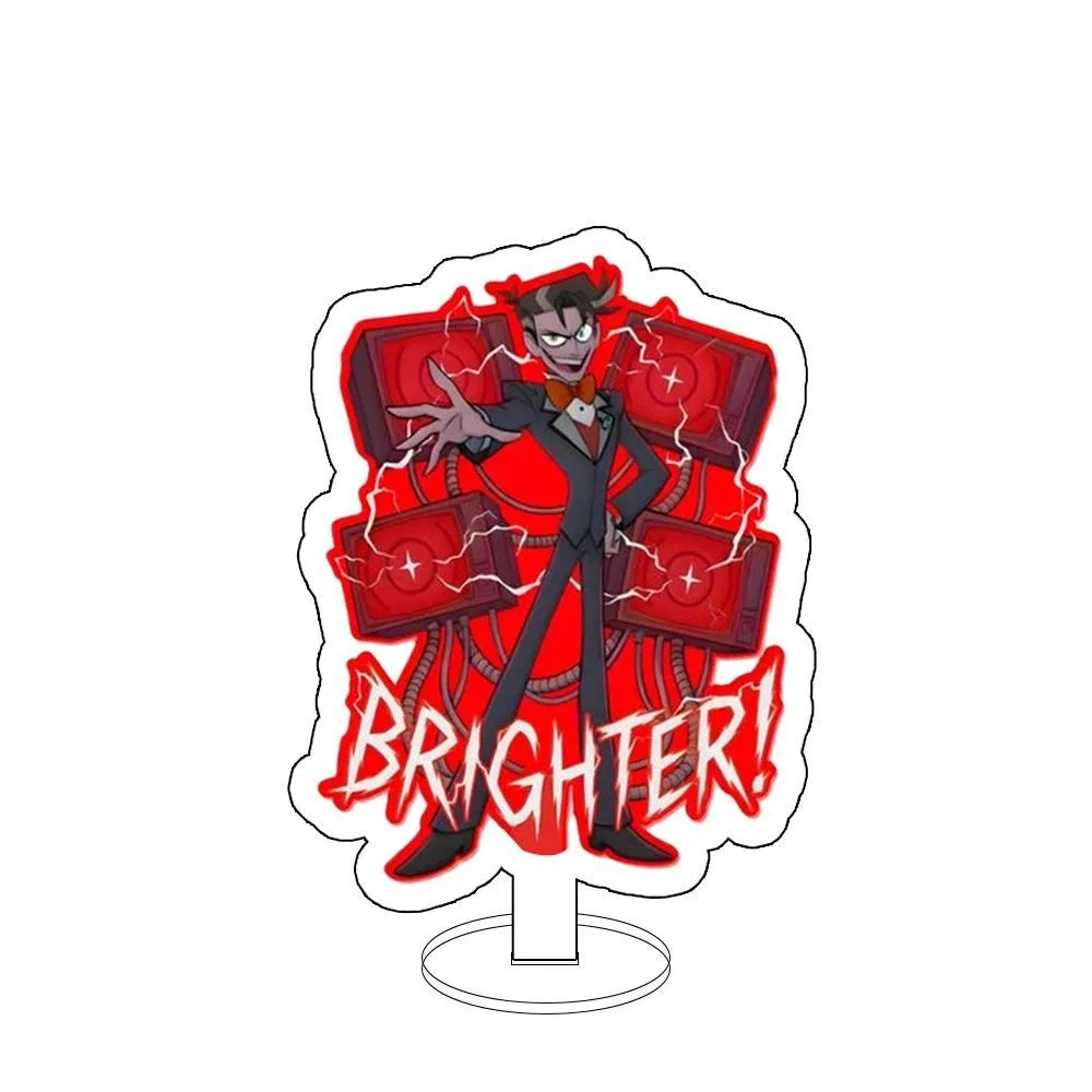 For Vox Lucifer Morningstar Alastor Exquisite Mica Standee Modelanime Peripheral Transparent Mô Hình Đứng Standee Anime, In 2 Mặt, Cao 6cm, Trang Trí Decor Bàn Học 2 For Vox Lucifer Morningstar Alastor Exquisite Mica Standee Modelanime Peripheral Transparent Mô Hình Đứng Standee Anime, In 2 Mặt, Cao 6cm, Trang Trí Decor Bàn Học - Ảnh 2