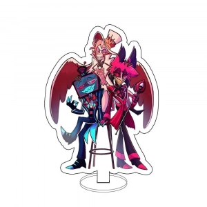 For Vox Lucifer Morningstar Alastor Exquisite Mica Standee Modelanime Peripheral Transparent Mô Hình Đứng Standee Anime,  In 2 Mặt, Cao 6cm, Trang Trí Decor Bàn Học