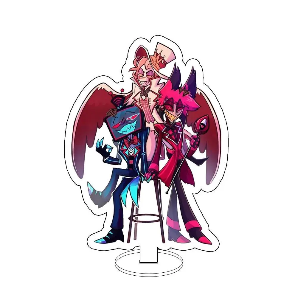 For Vox Lucifer Morningstar Alastor Exquisite Mica Standee Modelanime Peripheral Transparent Mô Hình Đứng Standee Anime, In 2 Mặt, Cao 6cm, Trang Trí Decor Bàn Học 1 For Vox Lucifer Morningstar Alastor Exquisite Mica Standee Modelanime Peripheral Transparent Mô Hình Đứng Standee Anime, In 2 Mặt, Cao 6cm, Trang Trí Decor Bàn Học