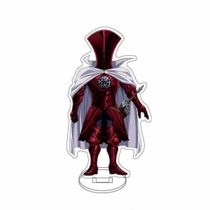 Four Knights Of The Apocalypse Anime Figures Stand Model Plate Percival Lancelot Tristan Mô Hình Đứng Standee Anime, In 2 Mặt, Cao 6cm, Trang Trí Decor Bàn Học