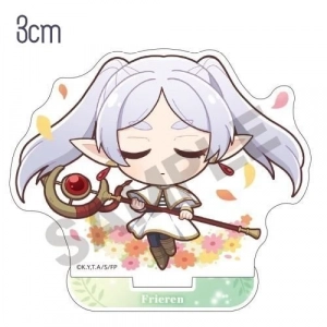 Frieren Standee Model: Beyond Journey's End Ver Top Head Chibi Arcylic Anime French Funeral Mô Hình Đứng Standee Anime, In 2 Mặt, Cao 6cm, Trang Trí Decor Bàn Học