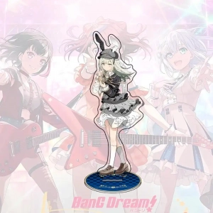 Game Bang Dream Ave Mujica Acrylic Character Mutsumi Nyamu Stako Uika Stand Keychain Birthday Mô Hình Đứng Standee Anime, In 2 Mặt, Cao 6cm, Trang Trí Decor Bàn Học