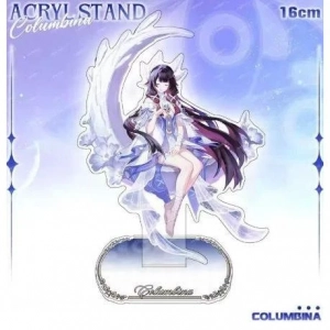 Game Genshin Impact Columbina Damselette Cosplay Acrylic Stand Figure Stand Model Standing Mô Hình Đứng Standee Anime, In 2 Mặt, Cao 6cm, Trang Trí Decor Bàn Học