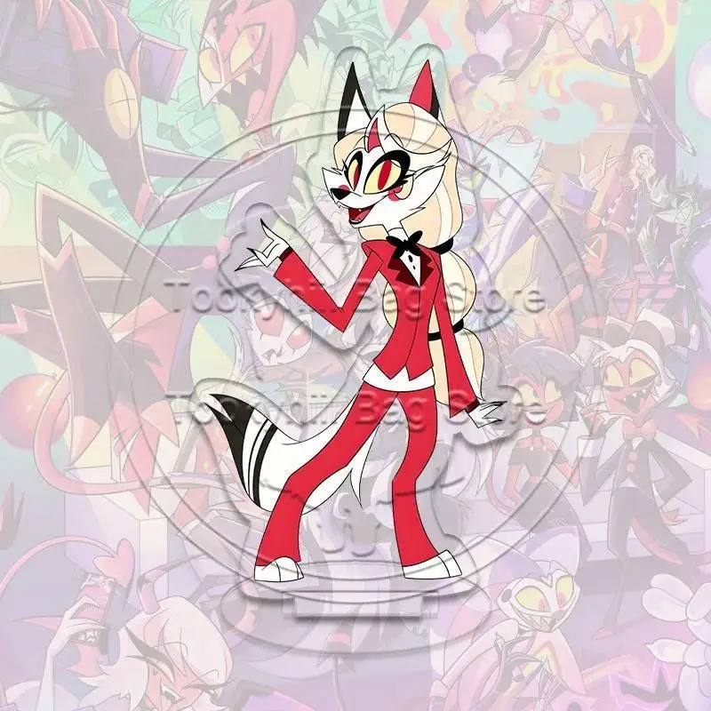 Hazbin Hotel Acrylic Stand Charlie Vaggie Blitzo Millie Anime Figure Desk Display Decor S Mô Hình Đứng Standee Anime, In 2 Mặt, Cao 6cm, Trang Trí Decor Bàn Học 11 Hazbin Hotel Acrylic Stand Charlie Vaggie Blitzo Millie Anime Figure Desk Display Decor S Mô Hình Đứng Standee Anime, In 2 Mặt, Cao 6cm, Trang Trí Decor Bàn Học - Ảnh 11
