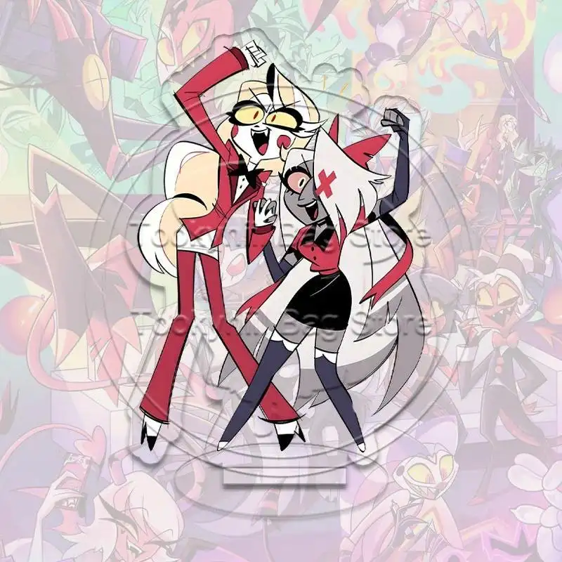 Hazbin Hotel Acrylic Stand Charlie Vaggie Blitzo Millie Anime Figure Desk Display Decor S Mô Hình Đứng Standee Anime, In 2 Mặt, Cao 6cm, Trang Trí Decor Bàn Học 12 Hazbin Hotel Acrylic Stand Charlie Vaggie Blitzo Millie Anime Figure Desk Display Decor S Mô Hình Đứng Standee Anime, In 2 Mặt, Cao 6cm, Trang Trí Decor Bàn Học - Ảnh 12