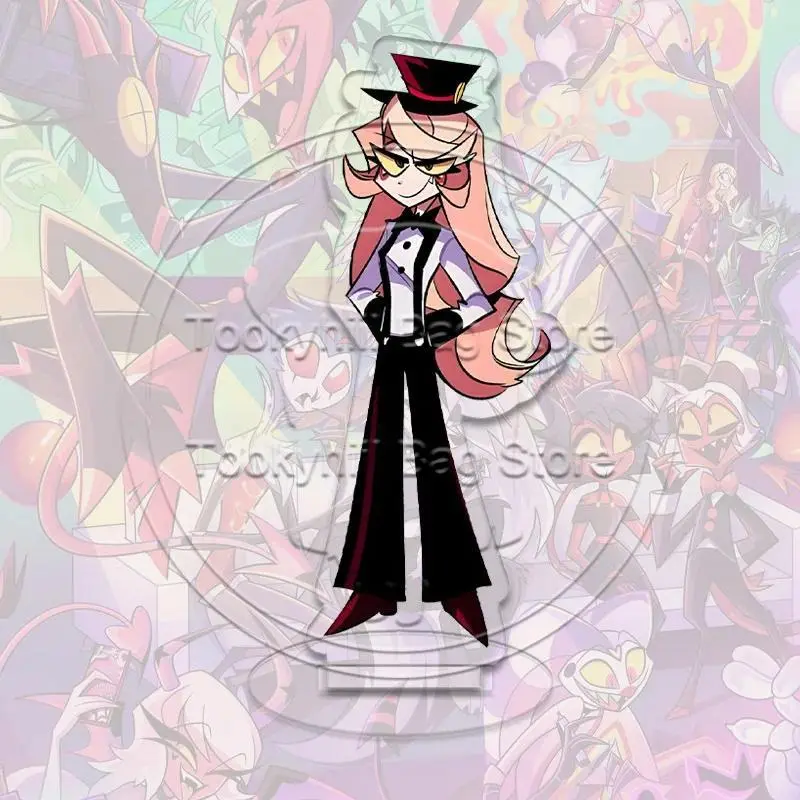 Hazbin Hotel Acrylic Stand Charlie Vaggie Blitzo Millie Anime Figure Desk Display Decor S Mô Hình Đứng Standee Anime, In 2 Mặt, Cao 6cm, Trang Trí Decor Bàn Học 5 Hazbin Hotel Acrylic Stand Charlie Vaggie Blitzo Millie Anime Figure Desk Display Decor S Mô Hình Đứng Standee Anime, In 2 Mặt, Cao 6cm, Trang Trí Decor Bàn Học - Ảnh 5