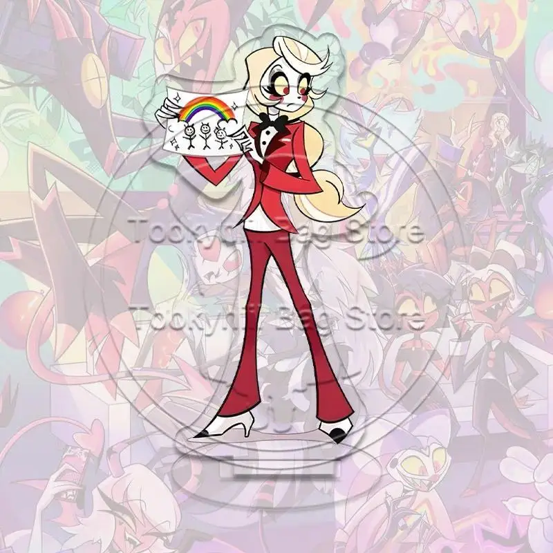 Hazbin Hotel Acrylic Stand Charlie Vaggie Blitzo Millie Anime Figure Desk Display Decor S Mô Hình Đứng Standee Anime, In 2 Mặt, Cao 6cm, Trang Trí Decor Bàn Học 9 Hazbin Hotel Acrylic Stand Charlie Vaggie Blitzo Millie Anime Figure Desk Display Decor S Mô Hình Đứng Standee Anime, In 2 Mặt, Cao 6cm, Trang Trí Decor Bàn Học - Ảnh 9