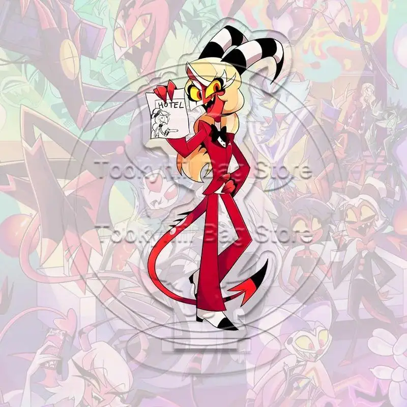 Hazbin Hotel Acrylic Stand Charlie Vaggie Blitzo Millie Anime Figure Desk Display Decor S Mô Hình Đứng Standee Anime, In 2 Mặt, Cao 6cm, Trang Trí Decor Bàn Học 10 Hazbin Hotel Acrylic Stand Charlie Vaggie Blitzo Millie Anime Figure Desk Display Decor S Mô Hình Đứng Standee Anime, In 2 Mặt, Cao 6cm, Trang Trí Decor Bàn Học - Ảnh 10