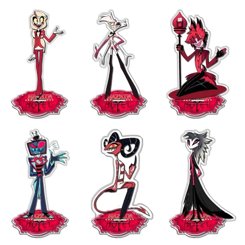 Hazbin Hotel Alastor Angel Dust Charlie Octavia Stella Standee Anime Collection Transparent Mô Hình Đứng Standee Anime, In 2 Mặt, Cao 6cm, Trang Trí Decor Bàn Học 2 Hazbin Hotel Alastor Angel Dust Charlie Octavia Stella Standee Anime Collection Transparent Mô Hình Đứng Standee Anime, In 2 Mặt, Cao 6cm, Trang Trí Decor Bàn Học - Ảnh 2