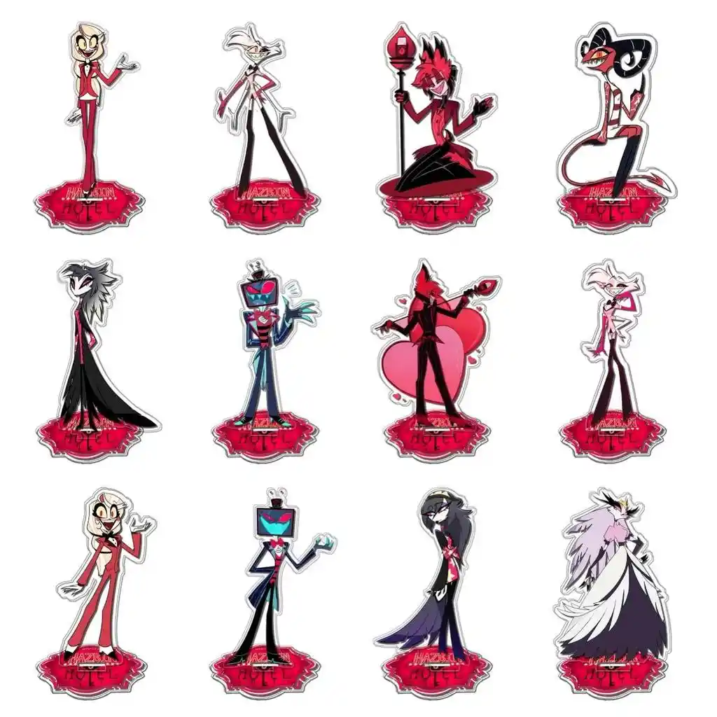 Hazbin Hotel Alastor Angel Dust Charlie Octavia Stella Standee Anime Collection Transparent Mô Hình Đứng Standee Anime, In 2 Mặt, Cao 6cm, Trang Trí Decor Bàn Học 3 Hazbin Hotel Alastor Angel Dust Charlie Octavia Stella Standee Anime Collection Transparent Mô Hình Đứng Standee Anime, In 2 Mặt, Cao 6cm, Trang Trí Decor Bàn Học - Ảnh 3