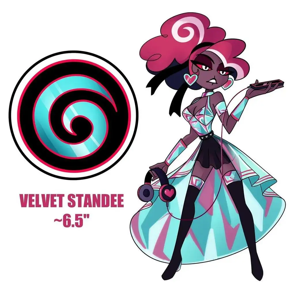 Hazbin Hotel "the Vees" Anime Model Standeeee Micaing Plates Hazbin Hotel Morningtar Vaggie Mô Hình Đứng Standee Anime, In 2 Mặt, Cao 6cm, Trang Trí Decor Bàn Học 2 Hazbin Hotel "the Vees" Anime Model Standeeee Micaing Plates Hazbin Hotel Morningtar Vaggie Mô Hình Đứng Standee Anime, In 2 Mặt, Cao 6cm, Trang Trí Decor Bàn Học - Ảnh 2
