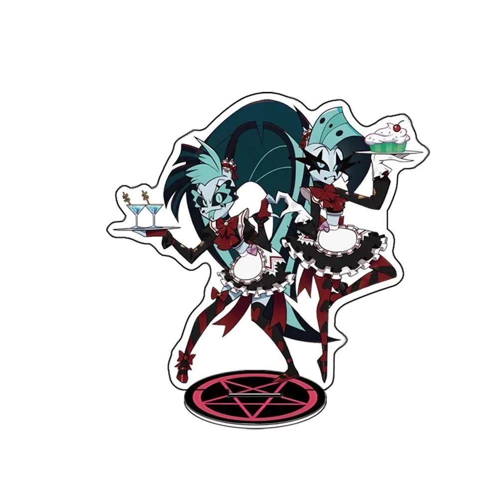 Helluva Boss Maid Series Hazbin Hotel Cute Anime Acrylic Stand Key Chain Full Set Loona Mô Hình Đứng Standee Anime, In 2 Mặt, Cao 6cm, Trang Trí Decor Bàn Học 3 Helluva Boss Maid Series Hazbin Hotel Cute Anime Acrylic Stand Key Chain Full Set Loona Mô Hình Đứng Standee Anime, In 2 Mặt, Cao 6cm, Trang Trí Decor Bàn Học - Ảnh 3