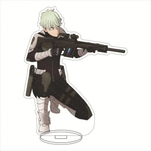 Japan New Anime Monster 8 Models Cosplay Mica Holder Keychain Model Plate Desk Holdering Sign Mô Hình Đứng Standee Anime, In 2 Mặt, Cao 6cm, Trang Trí Decor Bàn Học