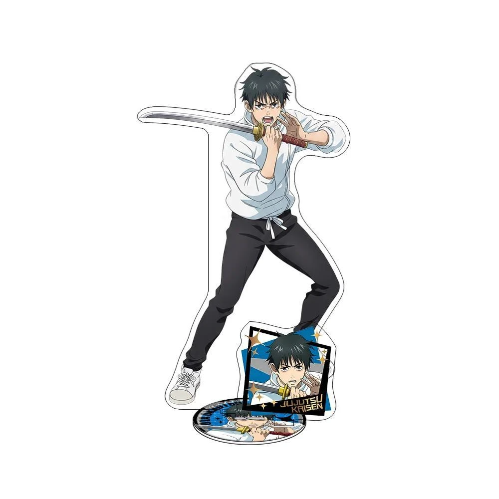 Jujutsu Kaisen 5th Anniversary 2026 Model New Yuji Gojo Yuta Double Sided Mica Desk Keychain Mô Hình Đứng Standee Anime, In 2 Mặt, Cao 6cm, Trang Trí Decor Bàn Học 1 Jujutsu Kaisen 5th Anniversary 2026 Model New Yuji Gojo Yuta Double Sided Mica Desk Keychain Mô Hình Đứng Standee Anime, In 2 Mặt, Cao 6cm, Trang Trí Decor Bàn Học