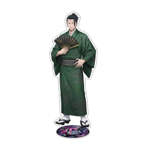 Jujutsu Kaisen 5th Anniversary Kimono Ver Double Sided Mica Keychain Holder 2026 New Anime Mô Hình Đứng Standee Anime,  In 2 Mặt, Cao 6cm, Trang Trí Decor Bàn Học