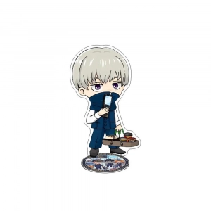 Jujutsu Kaisen 5th Anniversary Pilot Uniform Style Double Sided Mica Keychain Holder 2026 New Mô Hình Đứng Standee Anime, In 2 Mặt, Cao 6cm, Trang Trí Decor Bàn Học