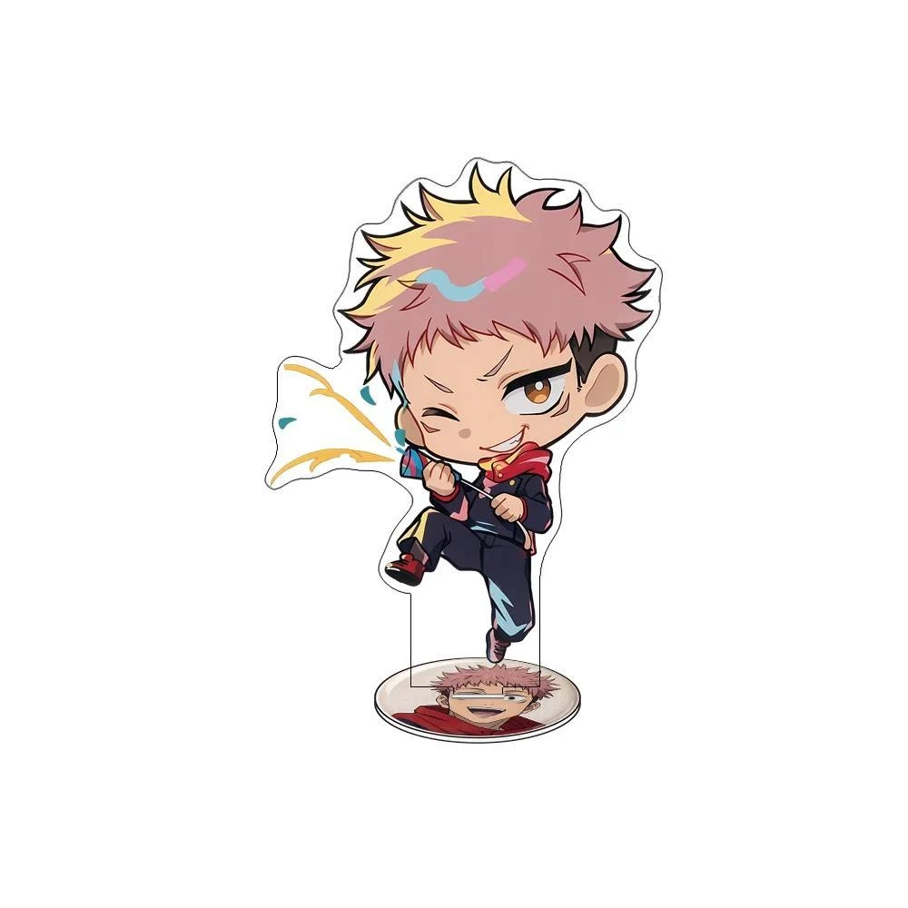 Jujutsu Kaisen 5th Anniversary Q Version Yuji Gojo Double Sided Mica Keychain Holder 2026 New Mô Hình Đứng Standee Anime, In 2 Mặt, Cao 6cm, Trang Trí Decor Bàn Học 5 Jujutsu Kaisen 5th Anniversary Q Version Yuji Gojo Double Sided Mica Keychain Holder 2026 New Mô Hình Đứng Standee Anime, In 2 Mặt, Cao 6cm, Trang Trí Decor Bàn Học - Ảnh 5