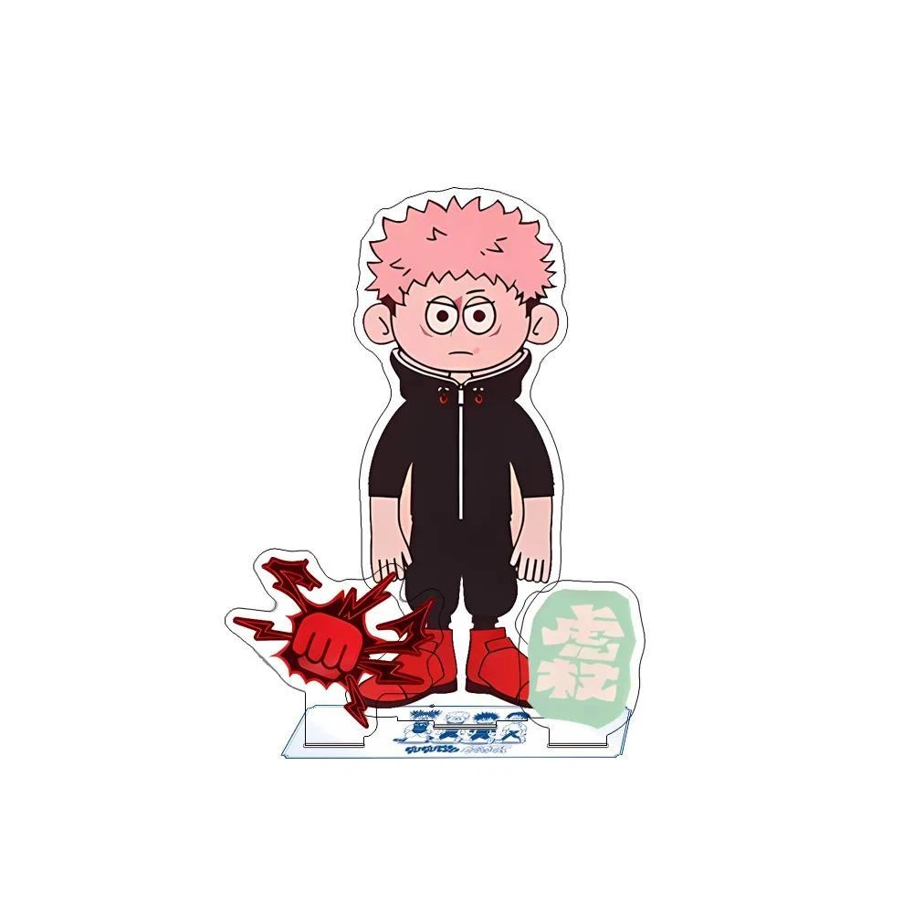 Jujutsu Kaisen Funny Version Yuji Itadori Satoru Gojo Double-sided Hd Cute Anime Mica Mô Hình Đứng Standee Anime, In 2 Mặt, Cao 6cm, Trang Trí Decor Bàn Học 2 Jujutsu Kaisen Funny Version Yuji Itadori Satoru Gojo Double-sided Hd Cute Anime Mica Mô Hình Đứng Standee Anime, In 2 Mặt, Cao 6cm, Trang Trí Decor Bàn Học - Ảnh 2