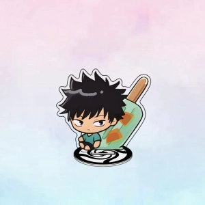 Jujutsu Kaisen Popsicle Summer Version Satoru Gojo Yuji Itadori Anime Acrylic Standee Model Mô Hình Đứng Standee Anime, In 2 Mặt, Cao 6cm, Trang Trí Decor Bàn Học