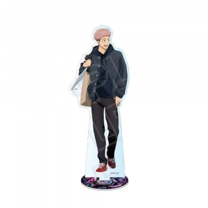 Jujutsu Kaisen Tokyo Divercity Plaza Series Yuji Satoru Gojo Double Sided Mica Desk Keychain Mô Hình Đứng Standee Anime,  In 2 Mặt, Cao 6cm, Trang Trí Decor Bàn Học