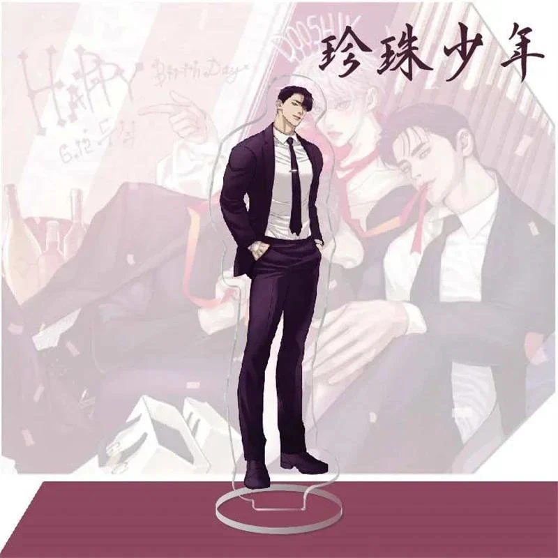Korean Manga Pearl Boy Mica Model Holder Shell Boy Mica Holdering Sign Humanoid Handmade Mô Hình Đứng Standee Anime, In 2 Mặt, Cao 6cm, Trang Trí Decor Bàn Học 4 Korean Manga Pearl Boy Mica Model Holder Shell Boy Mica Holdering Sign Humanoid Handmade Mô Hình Đứng Standee Anime, In 2 Mặt, Cao 6cm, Trang Trí Decor Bàn Học - Ảnh 4