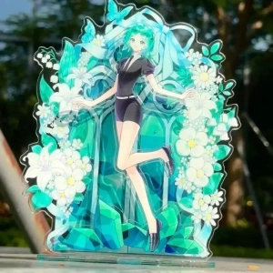 Land Of The Lustrous Figures Stand Model Plate Anime Plate Desk Decor Desk Model Kids Friends Mô Hình Đứng Standee Anime, In 2 Mặt, Cao 6cm, Trang Trí Decor Bàn Học