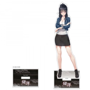 Livestream Game: Escape From Hotel Izanami Nana Sakurai Mio Ikoma Mica Keychain Holder Desk Mô Hình Đứng Standee Anime, In 2 Mặt, Cao 6cm, Trang Trí Decor Bàn Học