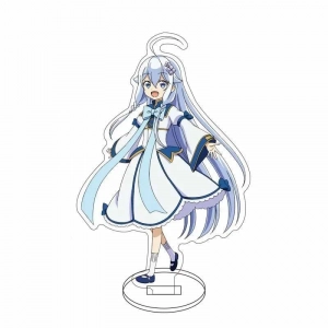 My Dad Is A Hero My Mom Is A Elf And I'm A Reincarnated Being Acrylic Keychain Charms Pendant Mô Hình Đứng Standee Anime,  In 2 Mặt, Cao 6cm, Trang Trí Decor Bàn Học