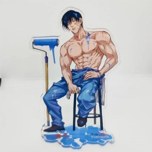 New Anime Acrylic Standing Model Itadori Yuji Fushiguro Megumi Gojo Fushiguro Toji Standing Mô Hình Đứng Standee Anime, In 2 Mặt, Cao 6cm, Trang Trí Decor Bàn Học