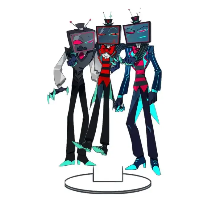 New Hell Figuers Vox Three Person Combination Stand Acrylic Desktop Standing Sign Model Custom Charm Phone Personalized, Keychain, Mô Hình Đứng Standee Anime, In 2 Mặt, Cao 6cm, Trang Trí Decor Bàn Học, Balo 2 New Hell Figuers Vox Three Person Combination Stand Acrylic Desktop Standing Sign Model Custom Charm Phone Personalized, Keychain, Mô Hình Đứng Standee Anime, In 2 Mặt, Cao 6cm, Trang Trí Decor Bàn Học, Balo - Ảnh 2