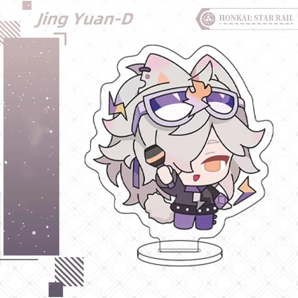 New Honkai: Star Rail Blade Jingyuan Character Stand Cute Cartoon Anime Acrylic Tabletop Mô Hình Đứng Standee Anime, In 2 Mặt, Cao 6cm, Trang Trí Decor Bàn Học 2 New Honkai: Star Rail Blade Jingyuan Character Stand Cute Cartoon Anime Acrylic Tabletop Mô Hình Đứng Standee Anime, In 2 Mặt, Cao 6cm, Trang Trí Decor Bàn Học - Ảnh 2