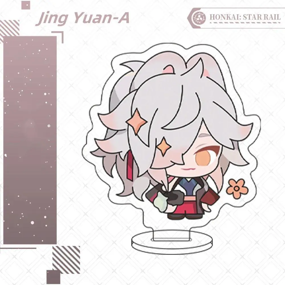 New Honkai: Star Rail Blade Jingyuan Character Stand Cute Cartoon Anime Acrylic Tabletop Mô Hình Đứng Standee Anime, In 2 Mặt, Cao 6cm, Trang Trí Decor Bàn Học 5 New Honkai: Star Rail Blade Jingyuan Character Stand Cute Cartoon Anime Acrylic Tabletop Mô Hình Đứng Standee Anime, In 2 Mặt, Cao 6cm, Trang Trí Decor Bàn Học - Ảnh 5