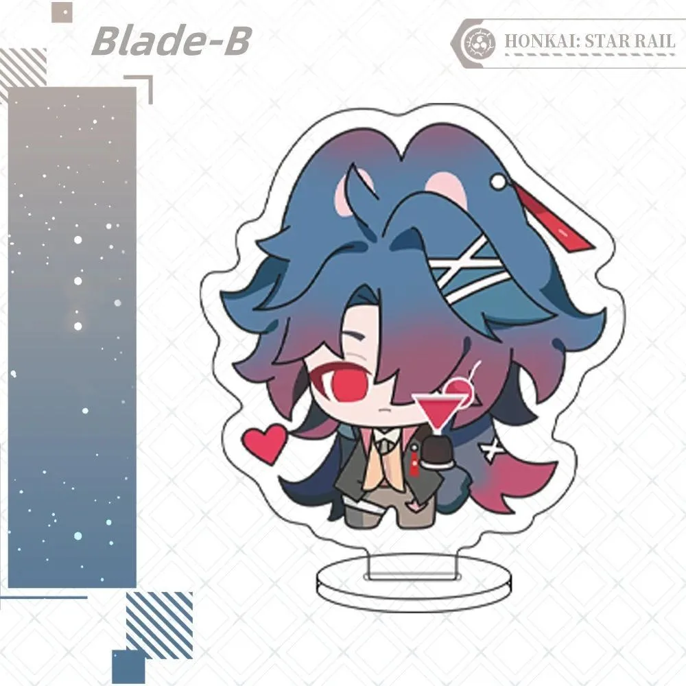 New Honkai: Star Rail Blade Jingyuan Character Stand Cute Cartoon Anime Acrylic Tabletop Mô Hình Đứng Standee Anime, In 2 Mặt, Cao 6cm, Trang Trí Decor Bàn Học 7 New Honkai: Star Rail Blade Jingyuan Character Stand Cute Cartoon Anime Acrylic Tabletop Mô Hình Đứng Standee Anime, In 2 Mặt, Cao 6cm, Trang Trí Decor Bàn Học - Ảnh 7