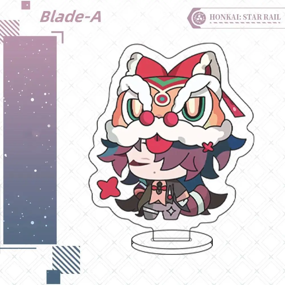 New Honkai: Star Rail Blade Jingyuan Character Stand Cute Cartoon Anime Acrylic Tabletop Mô Hình Đứng Standee Anime, In 2 Mặt, Cao 6cm, Trang Trí Decor Bàn Học 8 New Honkai: Star Rail Blade Jingyuan Character Stand Cute Cartoon Anime Acrylic Tabletop Mô Hình Đứng Standee Anime, In 2 Mặt, Cao 6cm, Trang Trí Decor Bàn Học - Ảnh 8